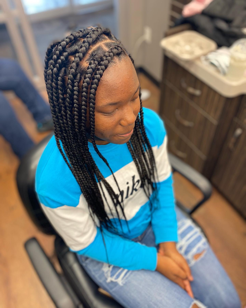 Jumbo Box Braids/Knotless Braids