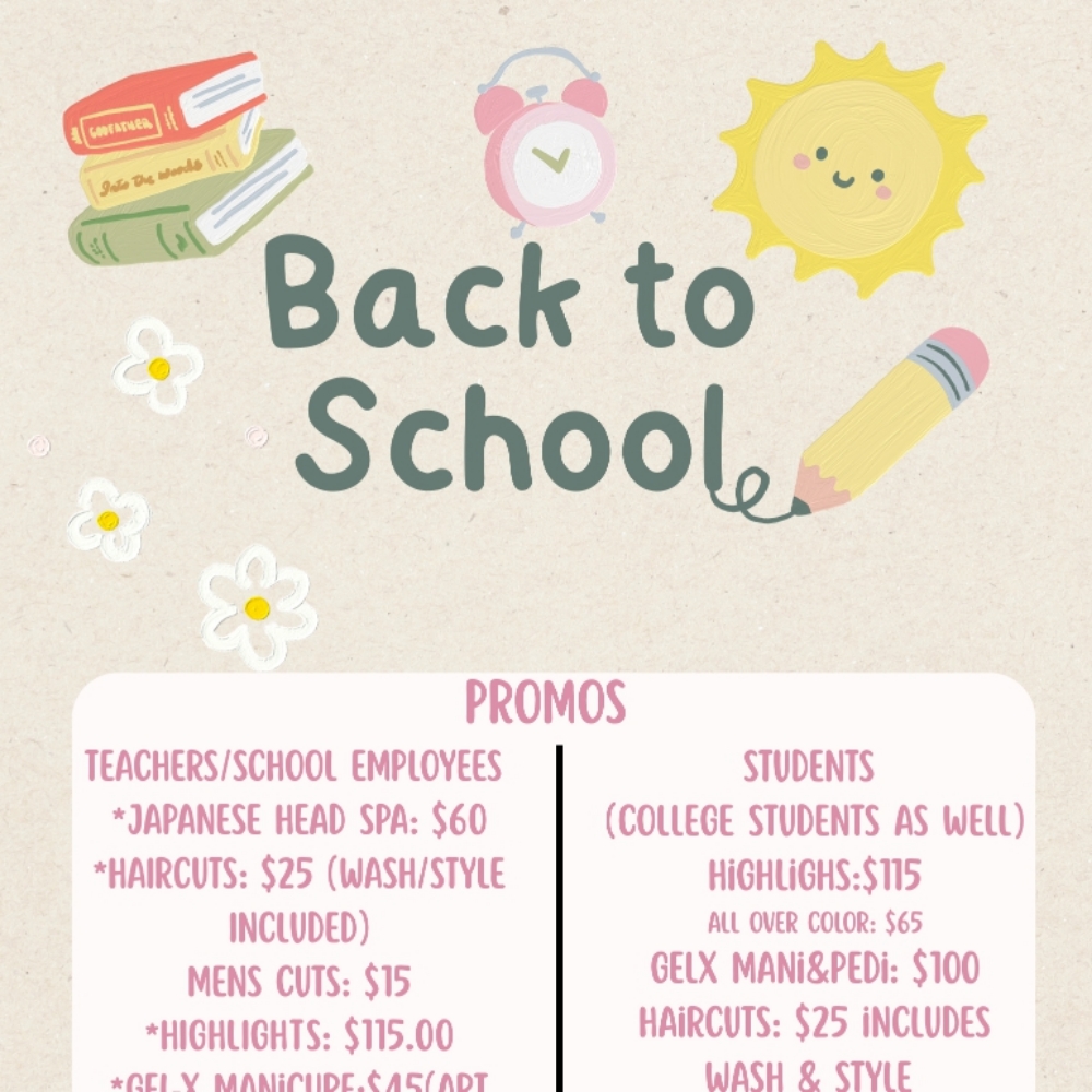 Back To School Students/college at Beauty And The Beard Salon in Mcminnville, TN