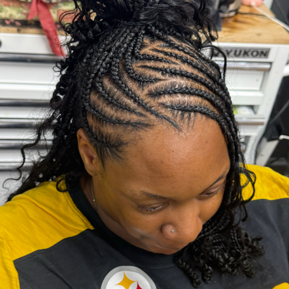 Fulani Braids at Luxury Beauty Factory LLC in Florence, SC