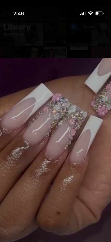 Long-Extendo Square at NAILSSBYALE LLC in Homestead, FL