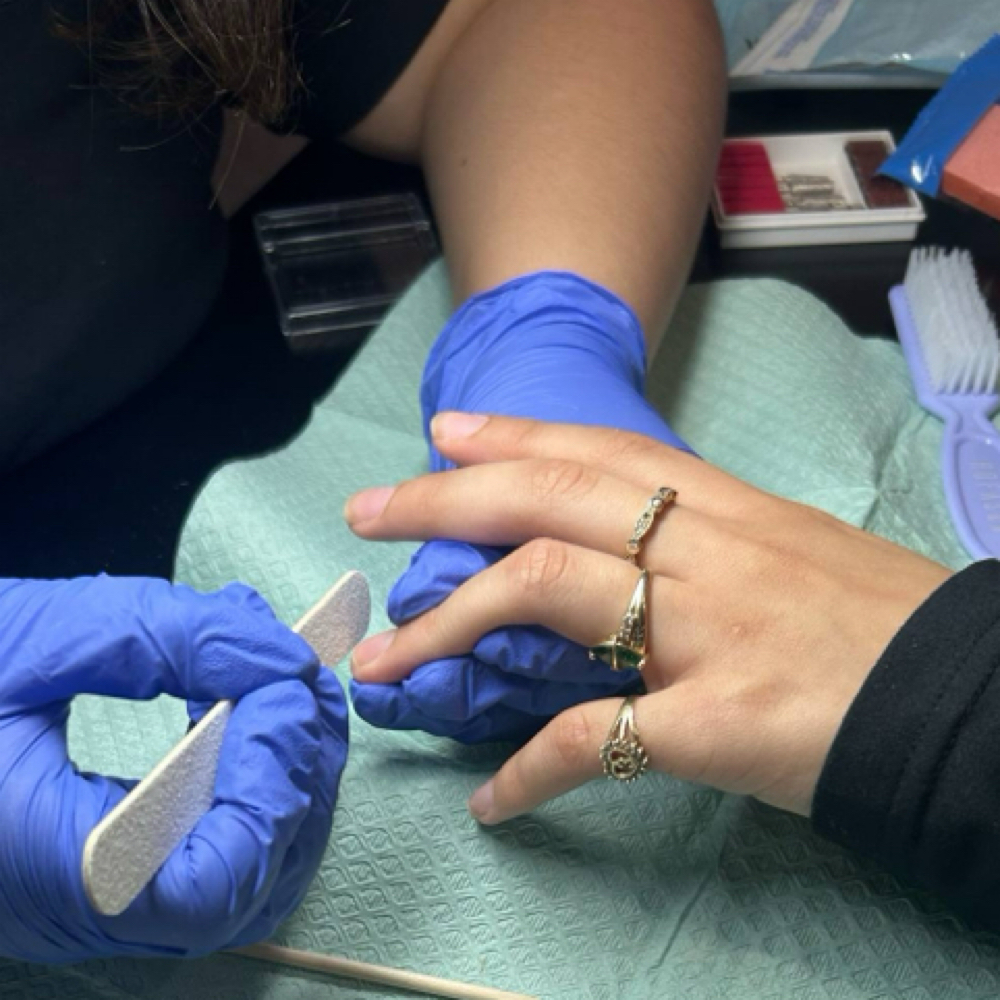 PINK HAUS WELLNESS WET MANICURE at Viva De Beauty Pink Haus in Arlington, TX