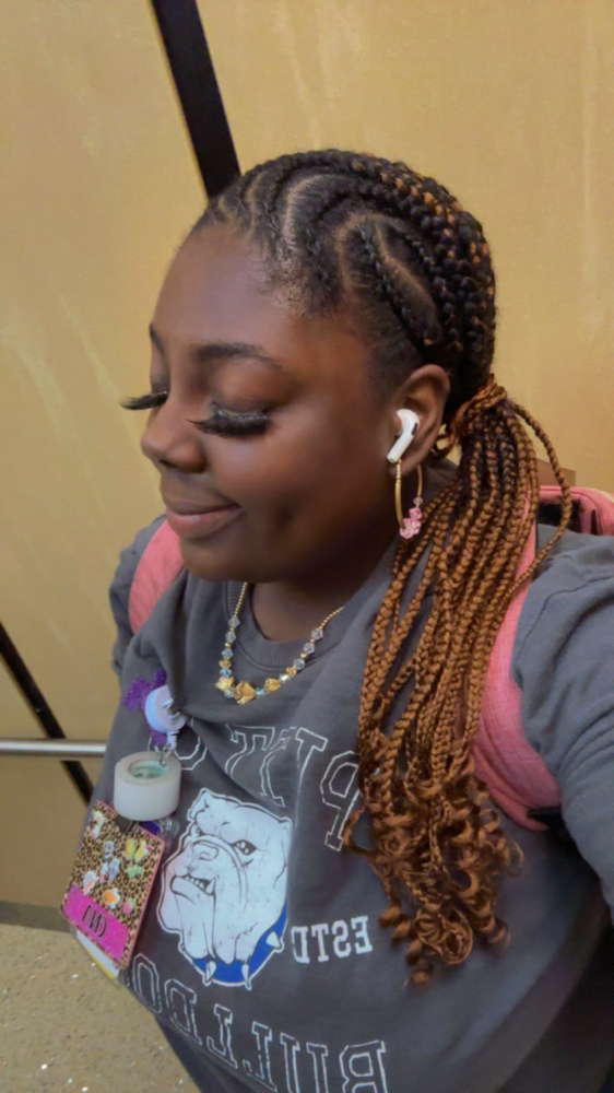 Cornrows Without Hair