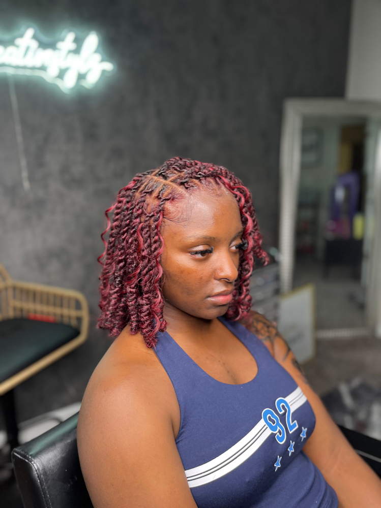 Loc Bob w/ Added Hair at Keyzkreativestylz in Chesapeake, VA