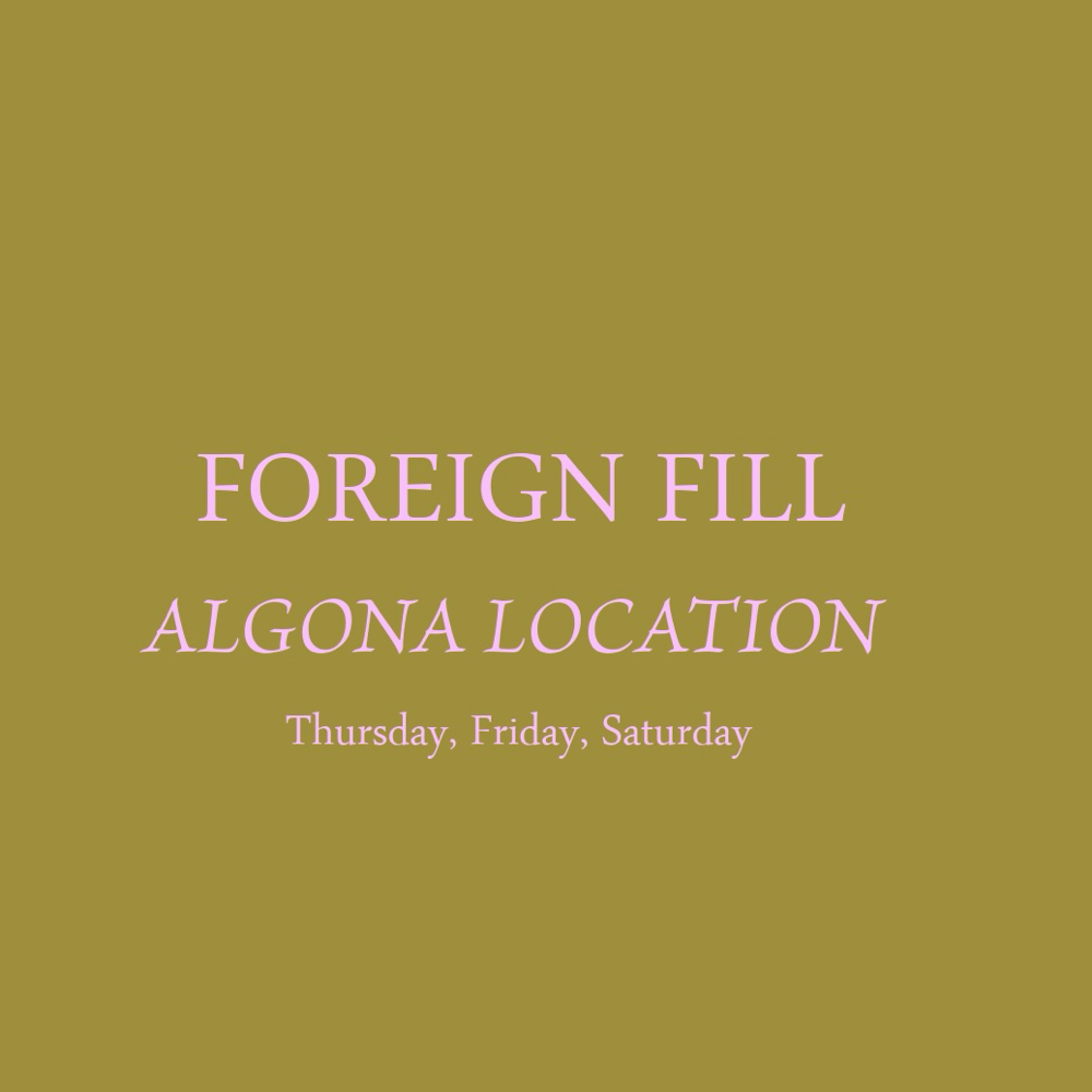 Foreign Fill ALGONA at Cady’s Esthetics in Algona, IA
