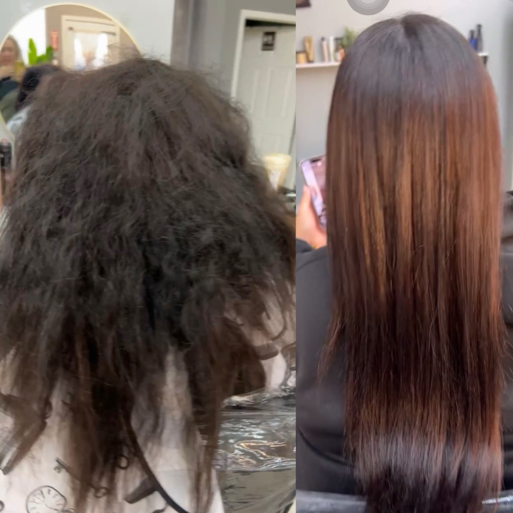 Smoothing Treatment Long Hair
