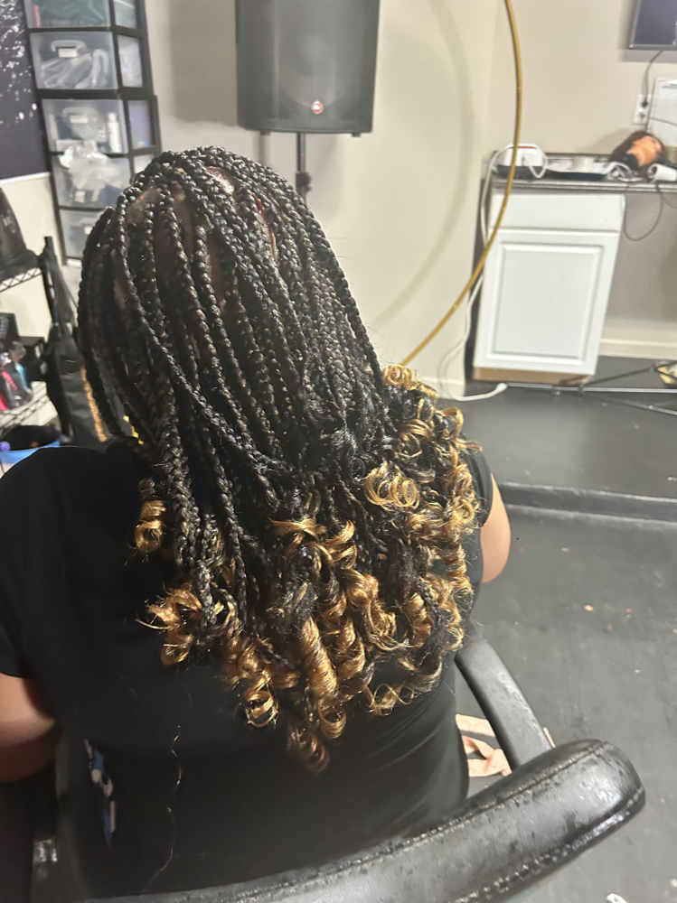 Small-medium Box Braids