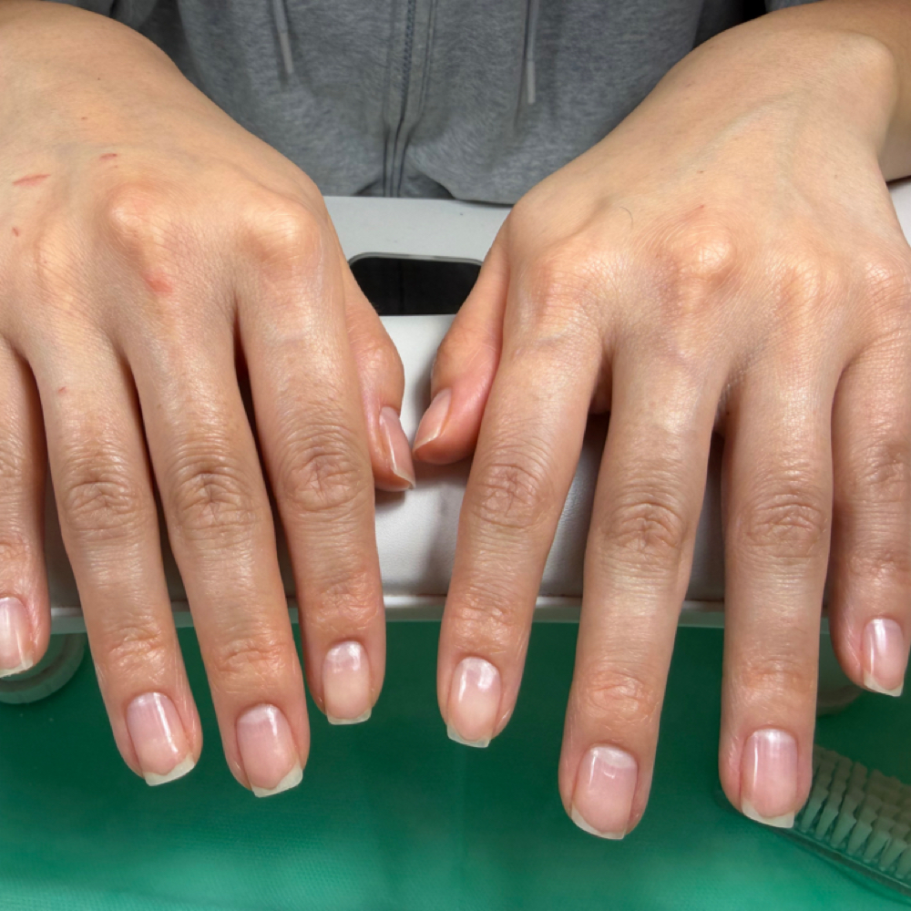 Japanese Shiny Buff Manicure