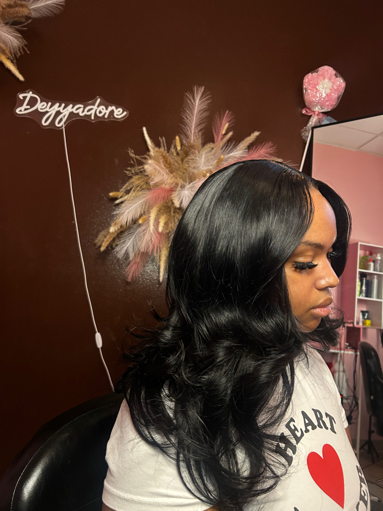 Quick Weave Hair Included