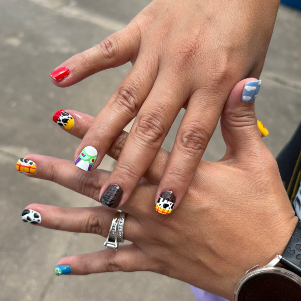 Acrylic nail Overlay at NailssByGena in Sinton, TX