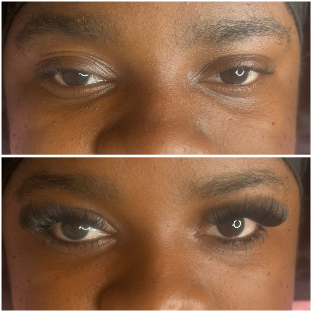 Volume Lash Clusters at Lè Glamour Bar in St. Thomas, VI