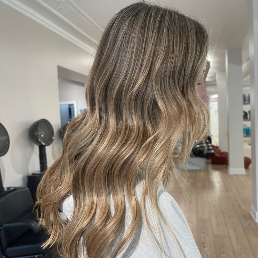 Partial Highlight at Hannah Adams Hair in Marshall, MI