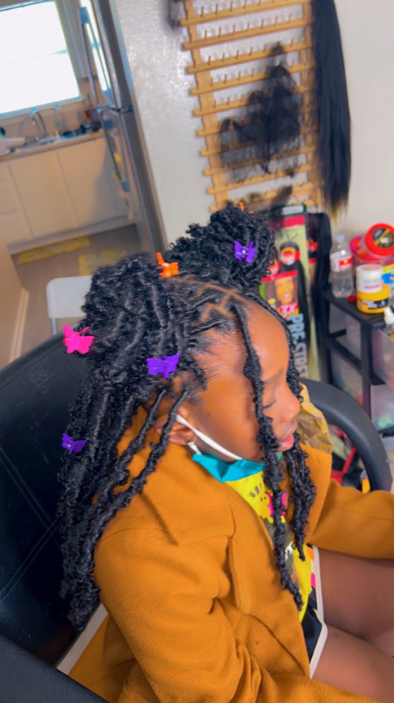 Kid Butterfly Locs