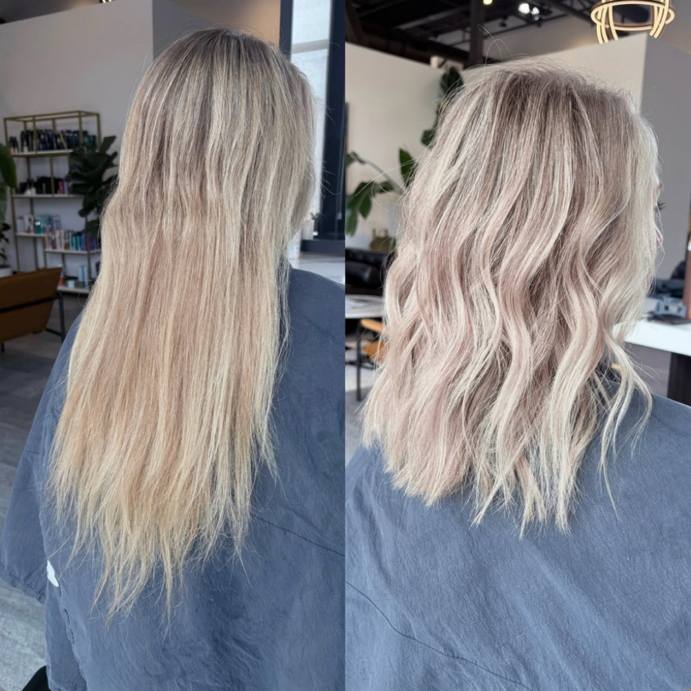 Hair cut+style at BB Salon & Spa in Lawrence, KS