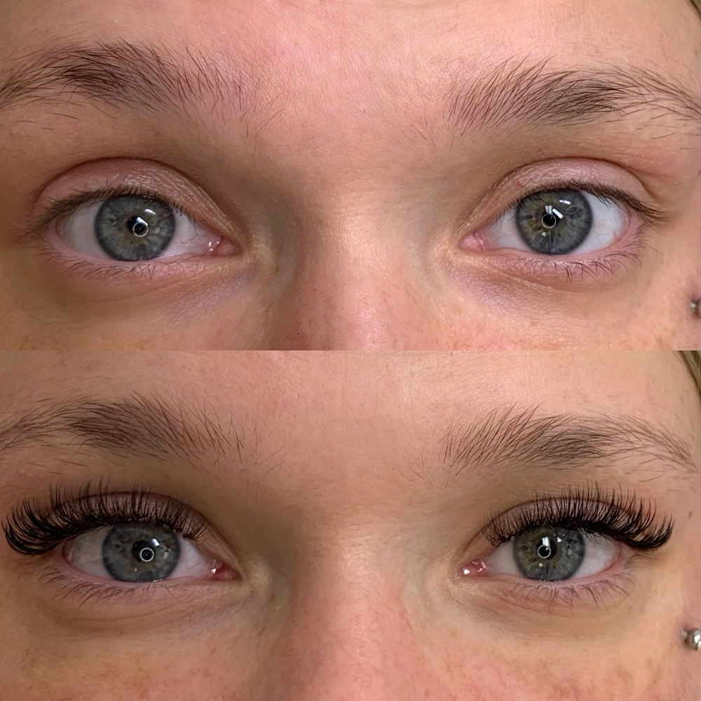 Full Set Lash Extensions at Lotus Lashes in Fremont, MI
