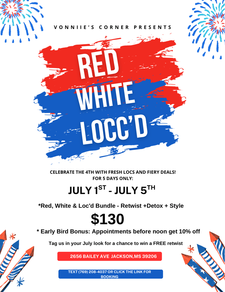 Red White Locd Sale