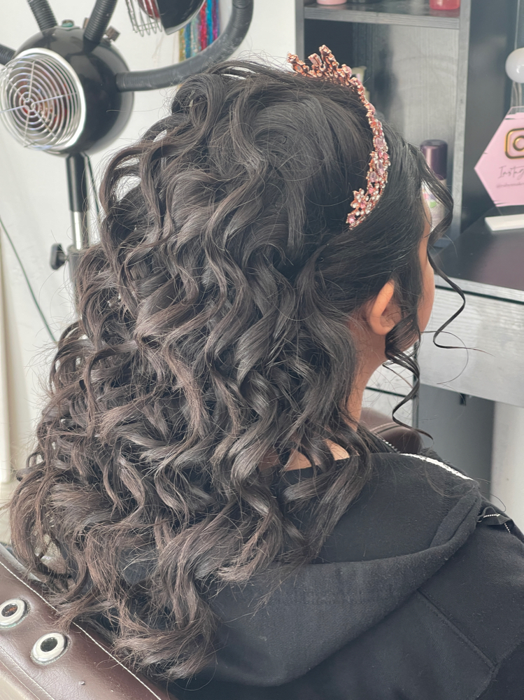 Updos/ Curls