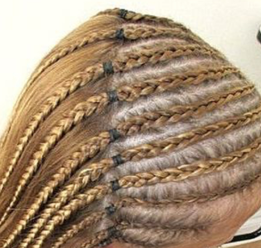 Corn Rows at Salon Platinum in Albertville, AL