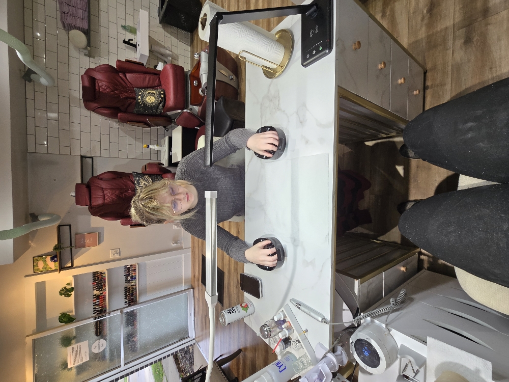 Soak off - Acrylic at Nails By Jenn in Pekin, IL