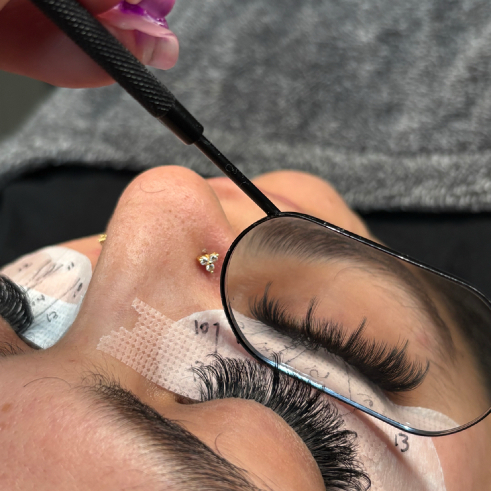 ADD ON: spikes lash extensions at Ineffable Beauty Salon in Buda, TX