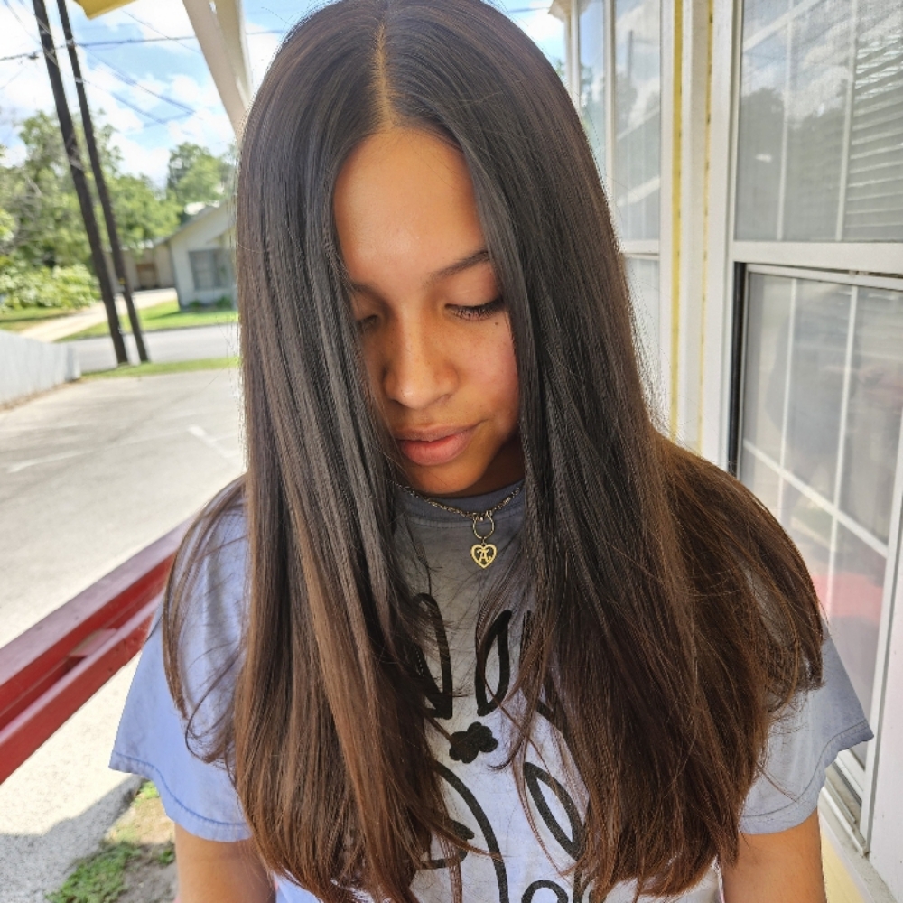 Teen Haircut at Kara Diaz Hair in Canyon Lake, TX