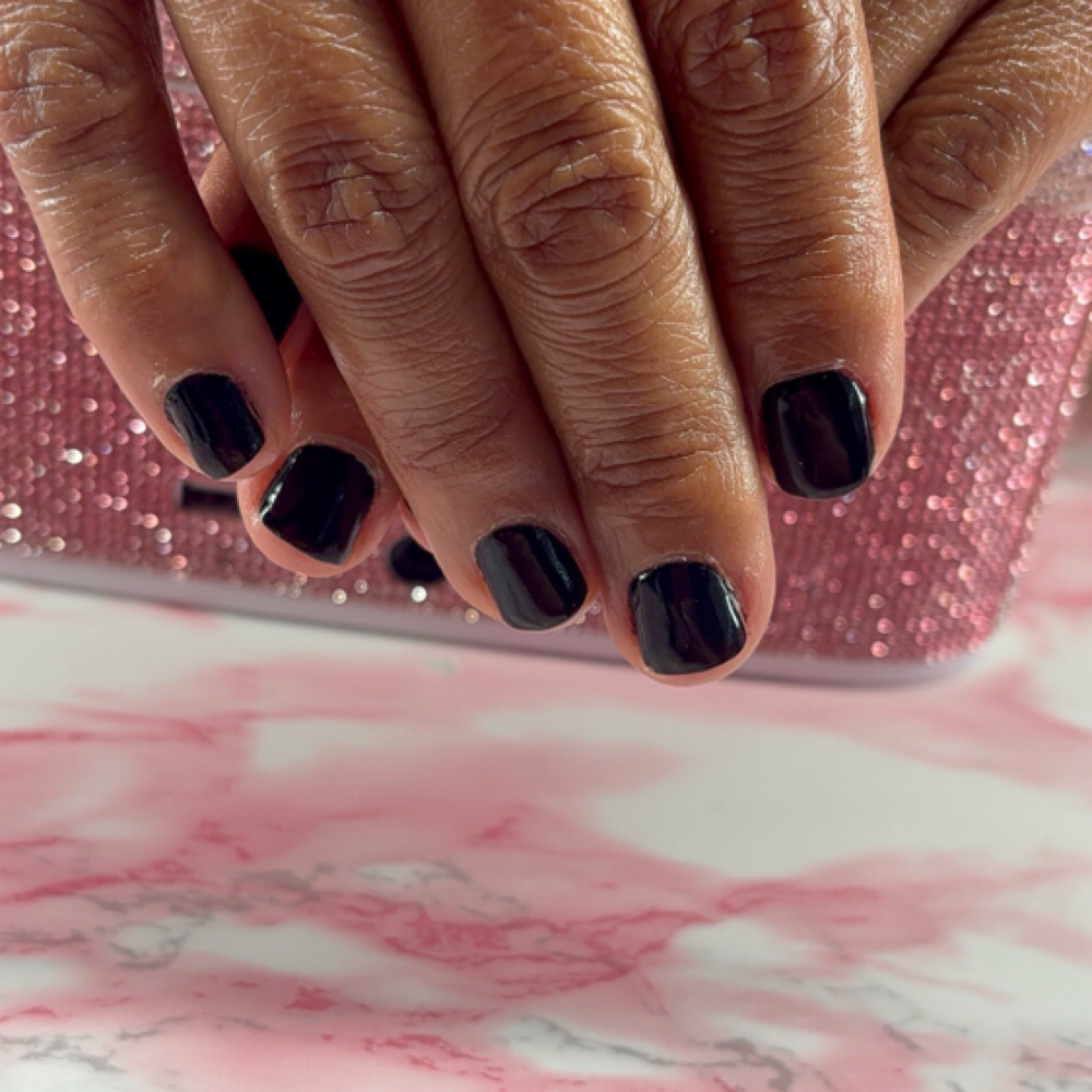 Gel Manicure at INVU Beauty Salon in Modesto, CA