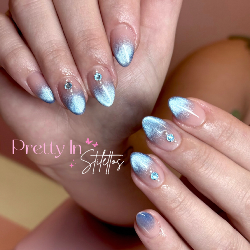 Ombre/French Set (Short) at Pretty In Stilettos in Summerfield, FL