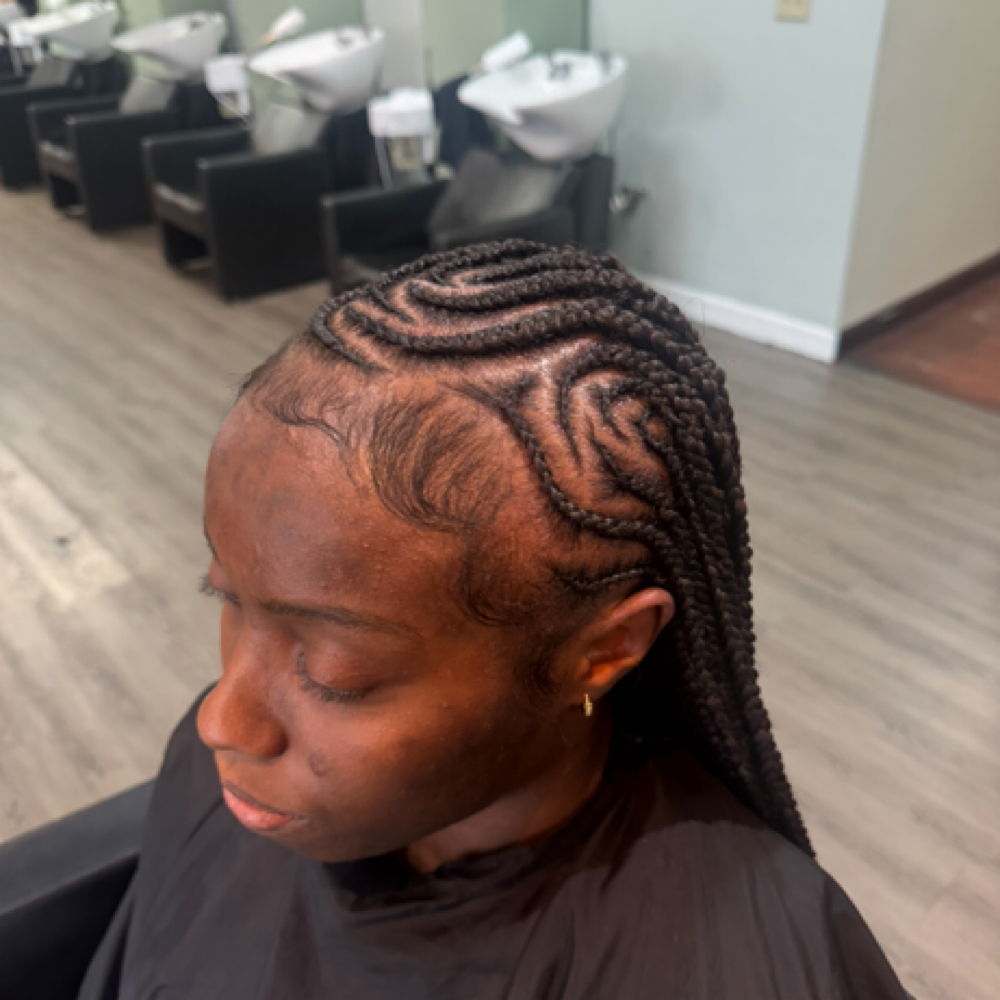 Fulani Knotless Braids at ByGemJayla in Columbus, OH