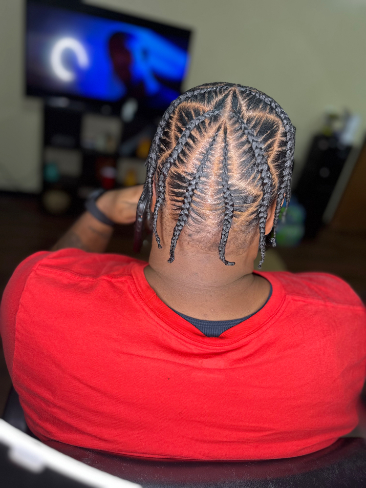 Men Scalp Braids