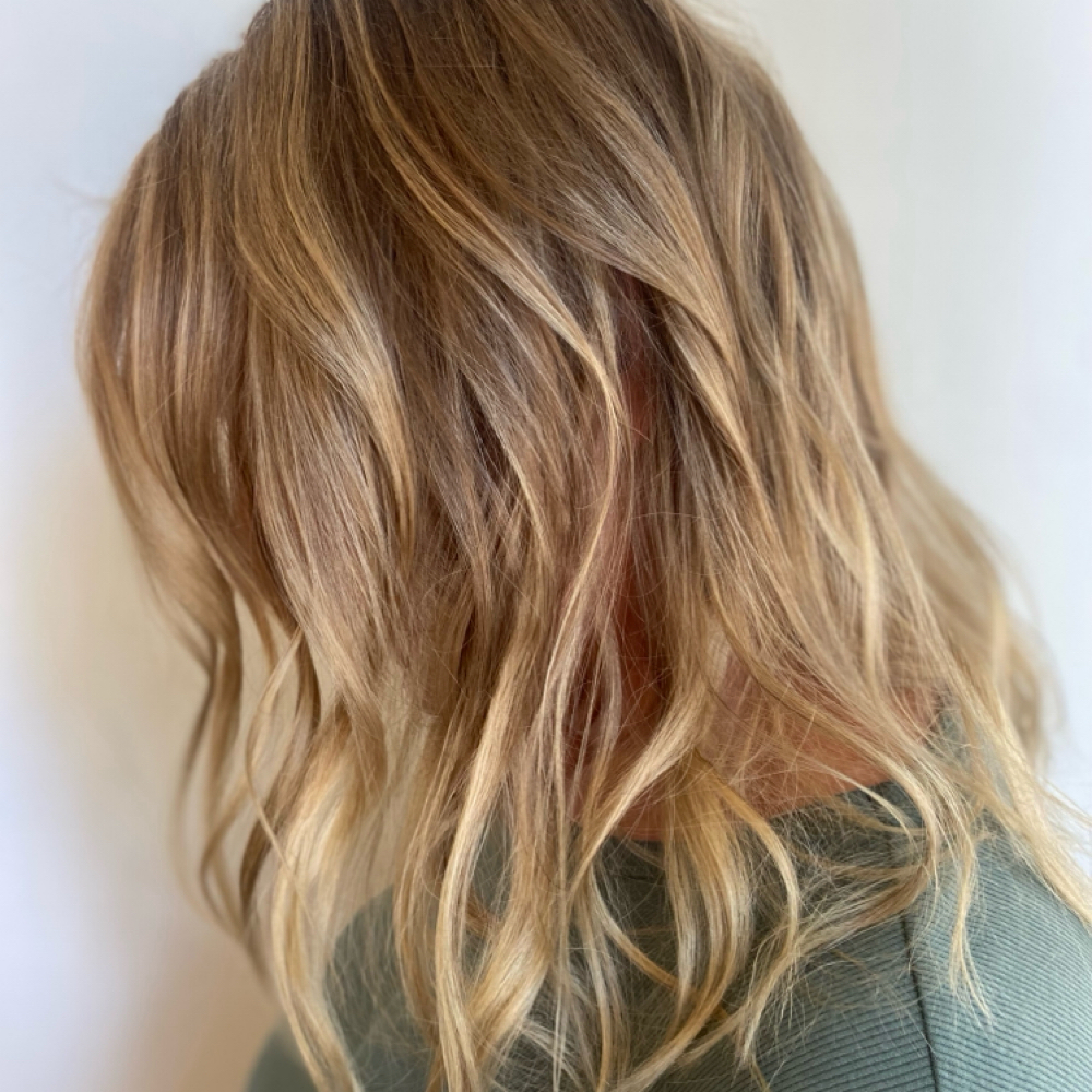 Partial Highlight With Gloss at Wendi Canales in San Francisco, CA