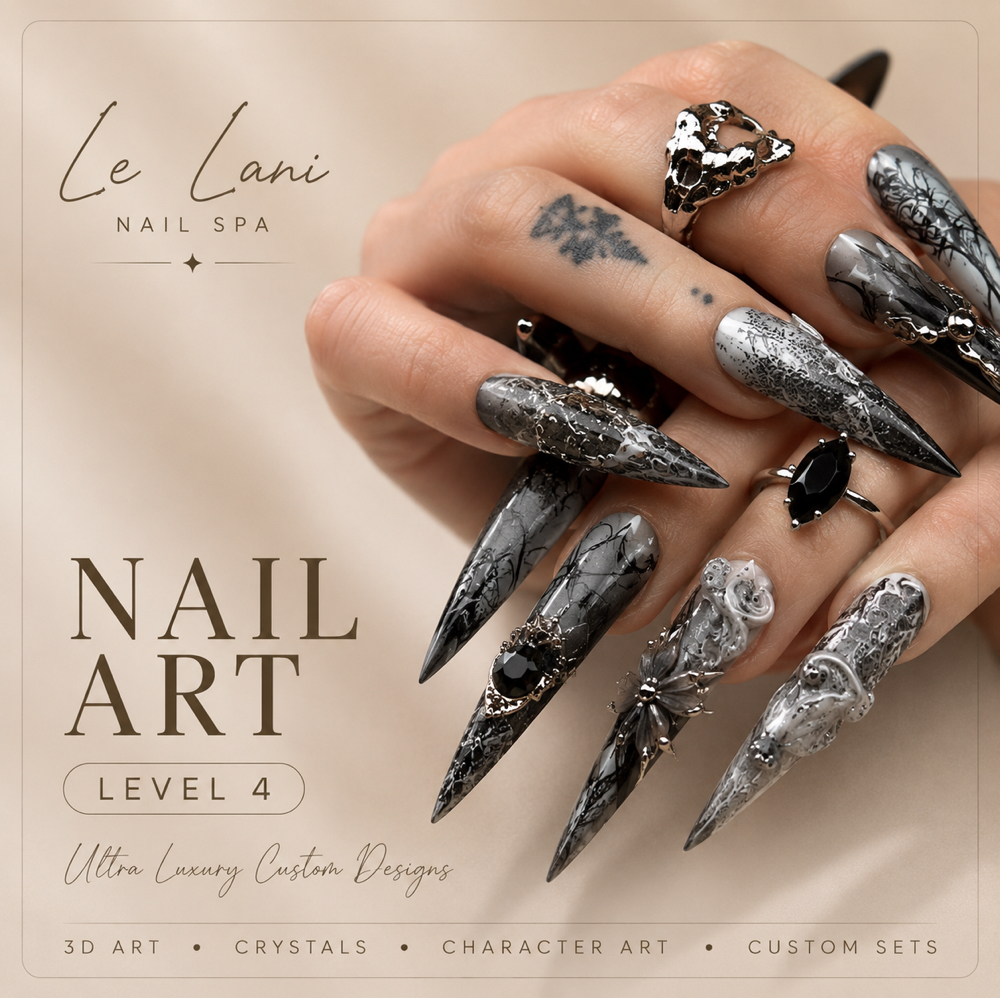 Nail Art Level 4 at Le Lani Nail Spa in Los Angeles, CA