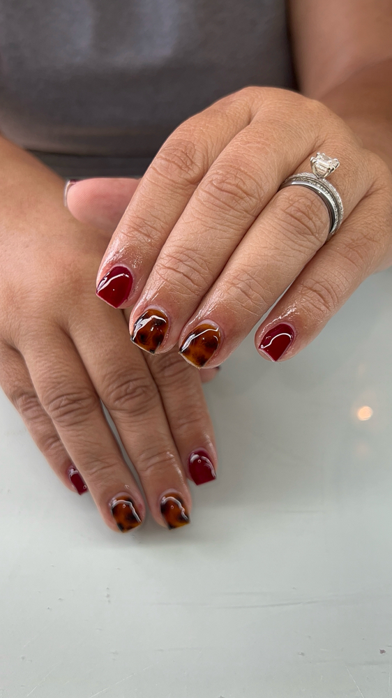 Gel Mani at Sets By Em in Bryan, TX