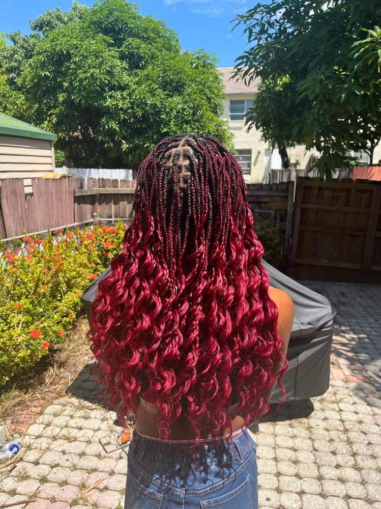 French Curls Braids at Myrasdollhouse in Fort Lauderdale, FL