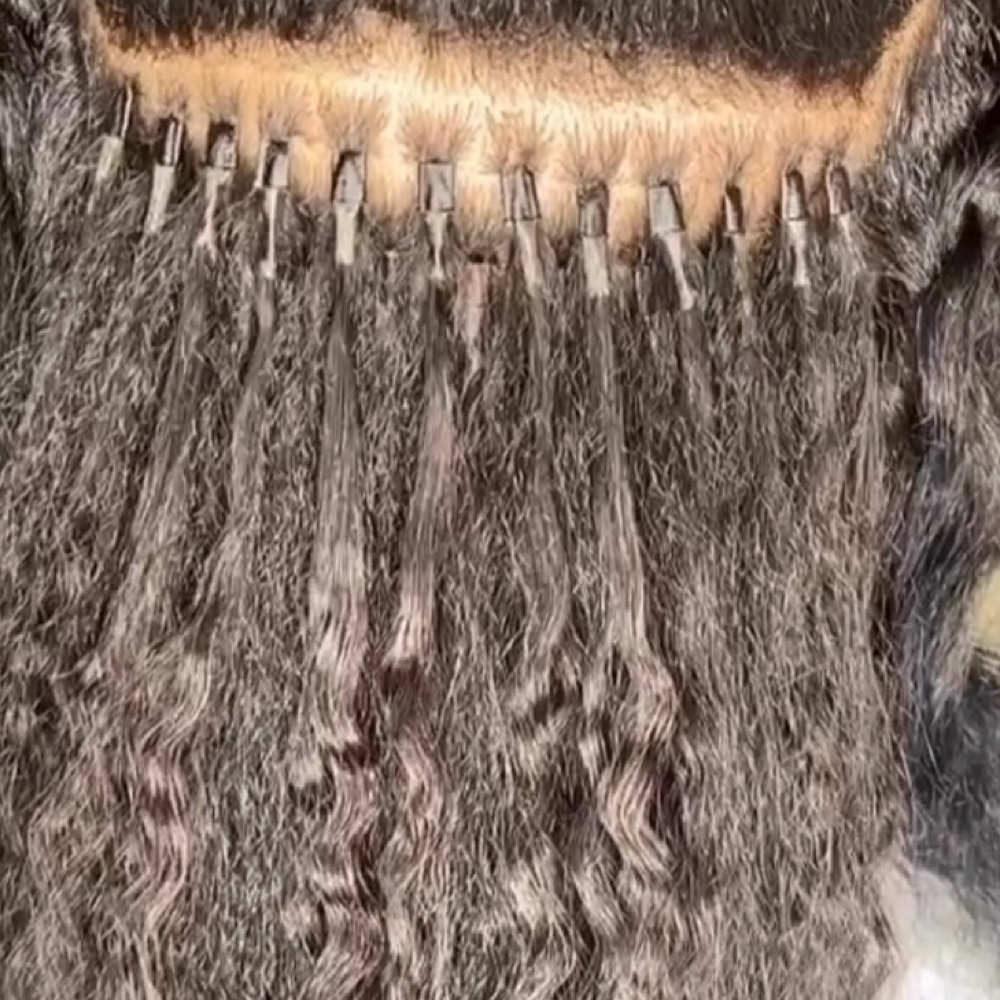 Elite I-Tip Extension Refresh at Fused Hair & Extensions in Missouri city, TX