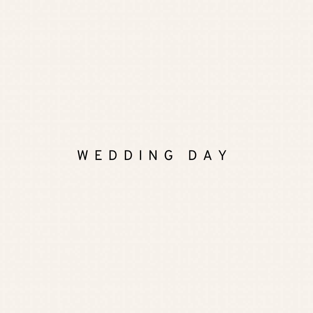 Wedding Day