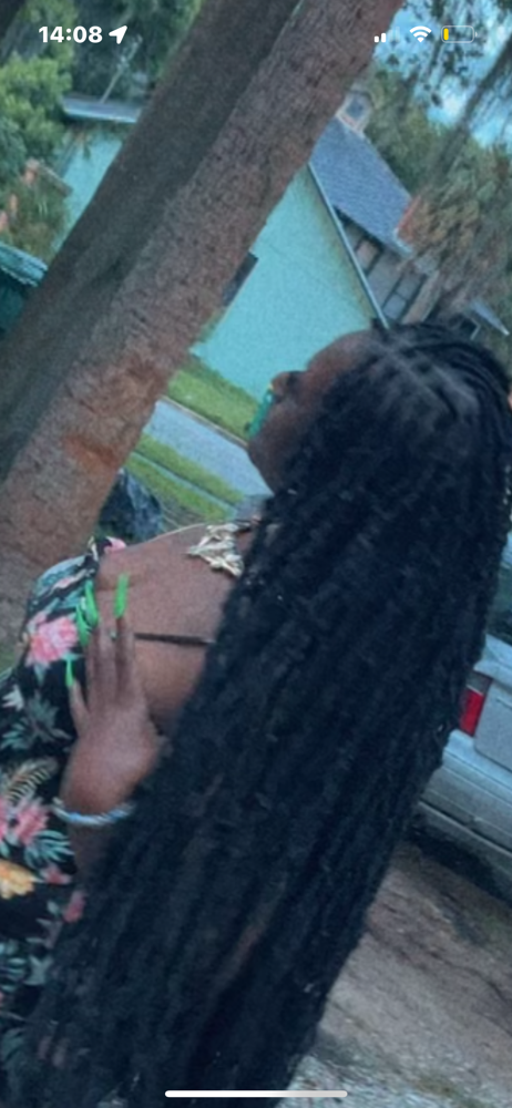 Smedium Butterfly/ Soft Locs