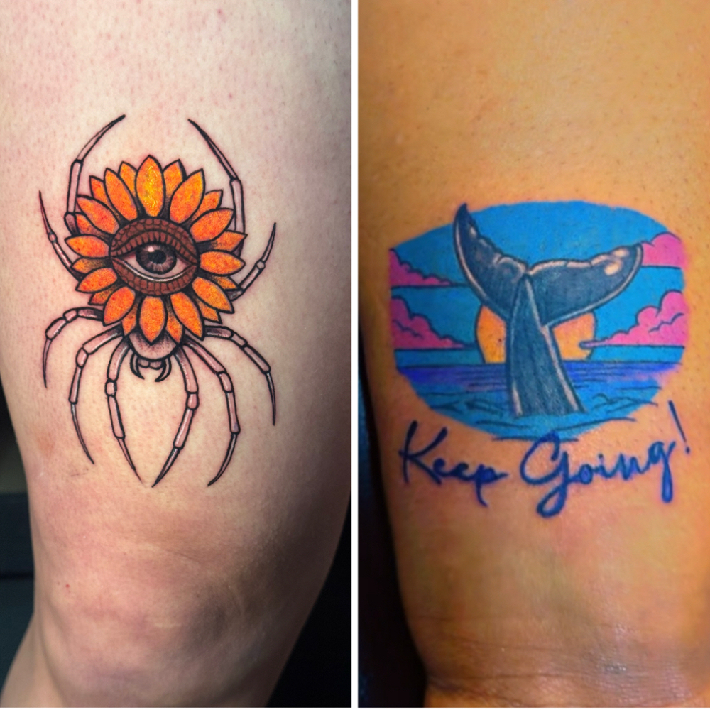 🔥 Large Tattoo 200 at Tattoo Whitney Houston in Houston, TX