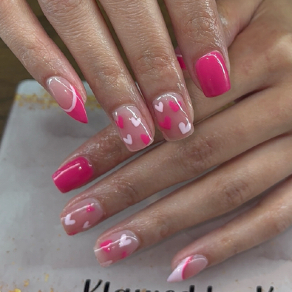 Acrylic Overlay at Klawed by Kenn in Marion, IN