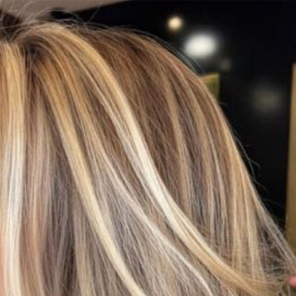 Mini Highlight & Root touch up at The Organic Studio in Temecula, CA
