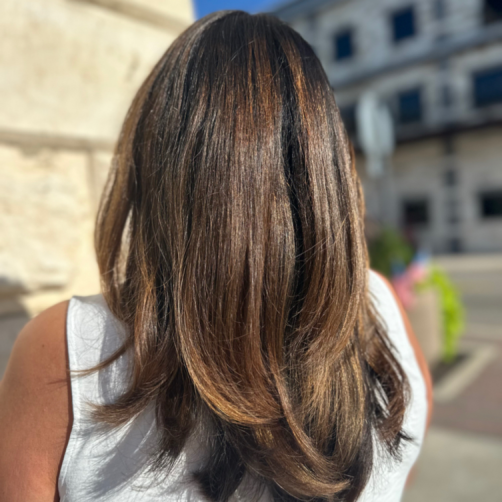 Root Touch Up + Gloss at Sweet Strands By Candy in Belton, TX