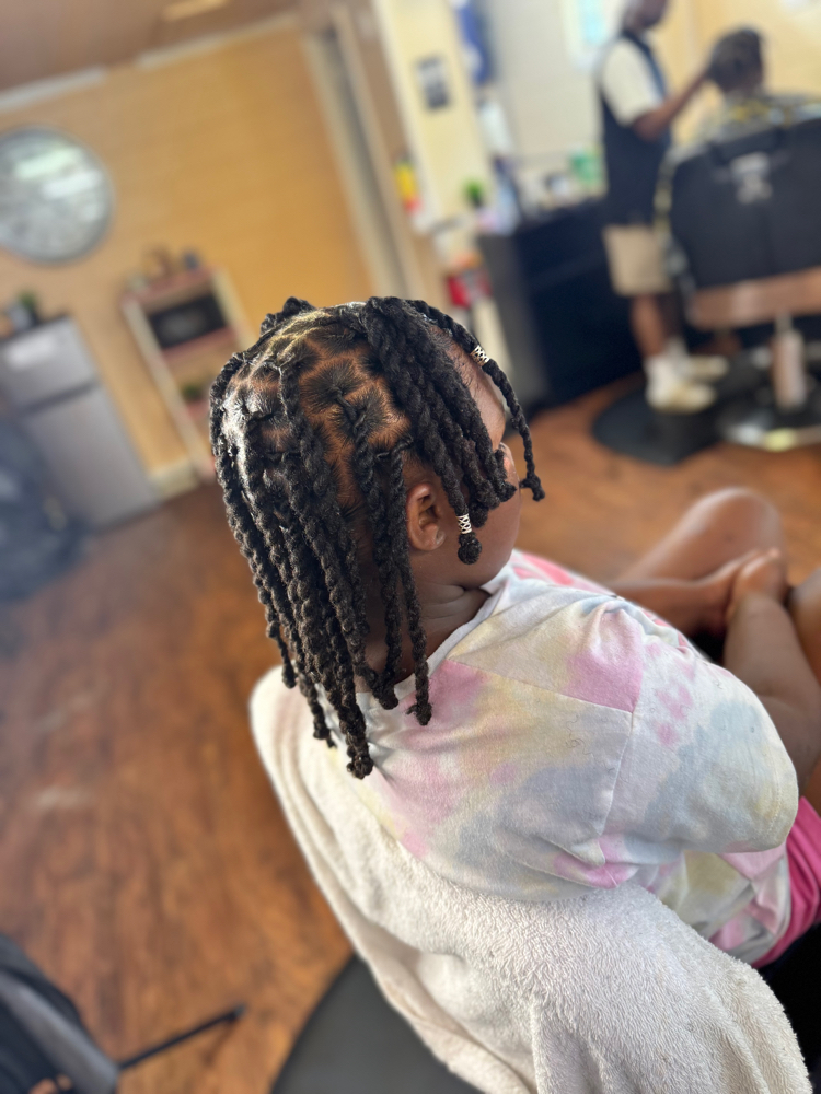 Kid Loc Retwist & 2 Strands at The Hot Spot in Harlem, GA