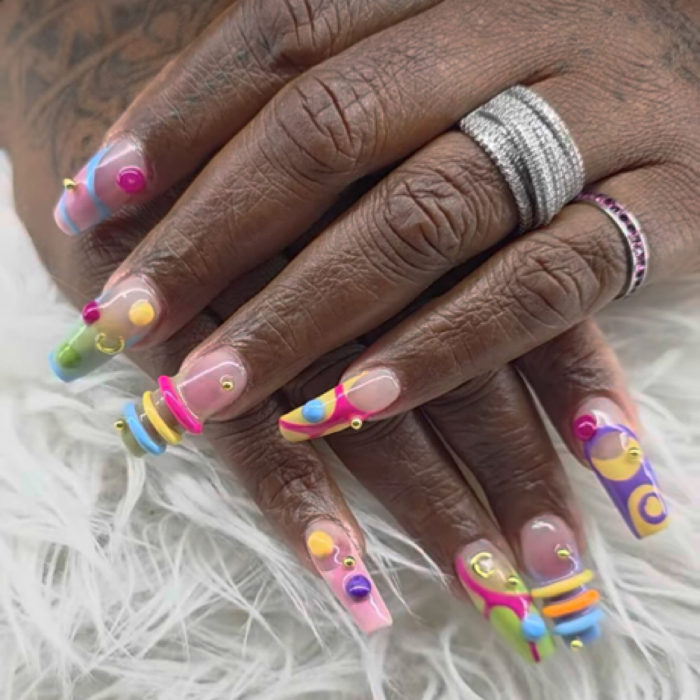 Acrylics at The Art of Beauty School & Salon in Maricopa, AZ