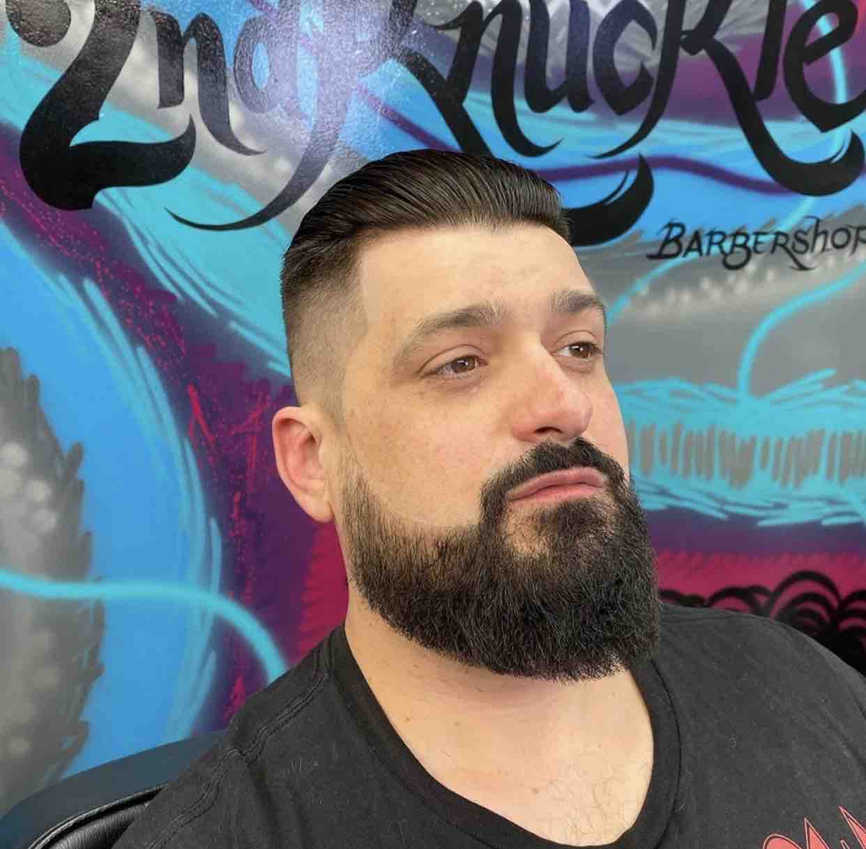 Adult Haircut And Beard Sculpting