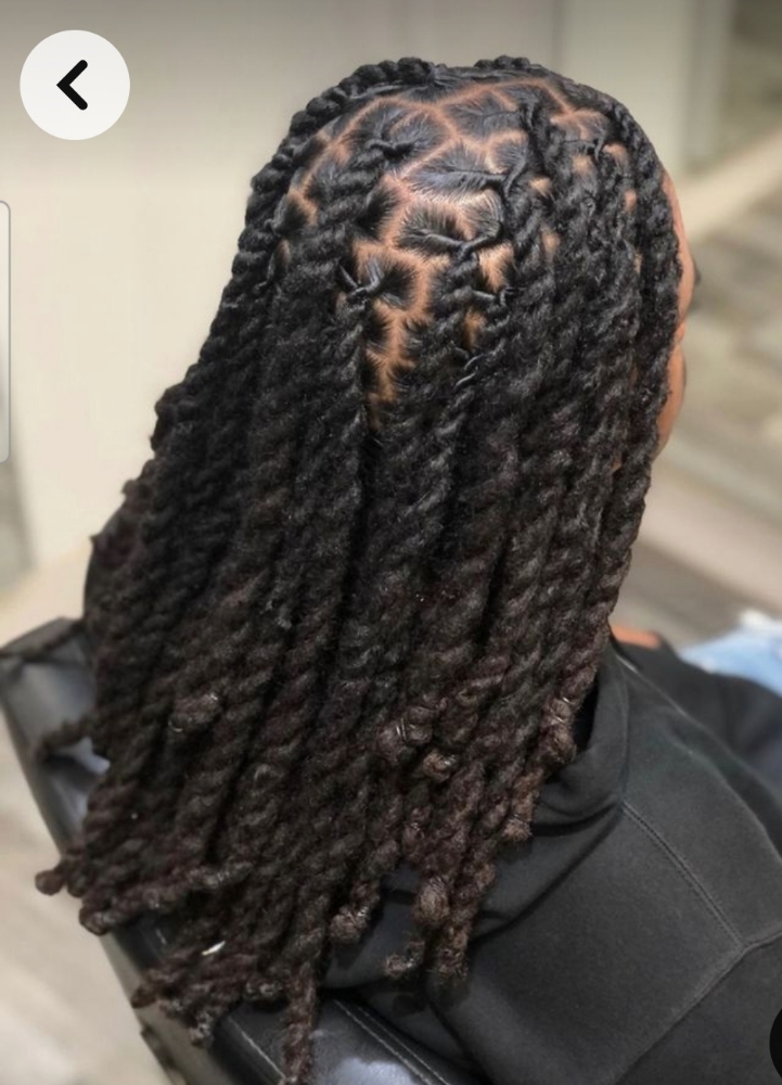 Loc Maintenance & 2 Strand Twist