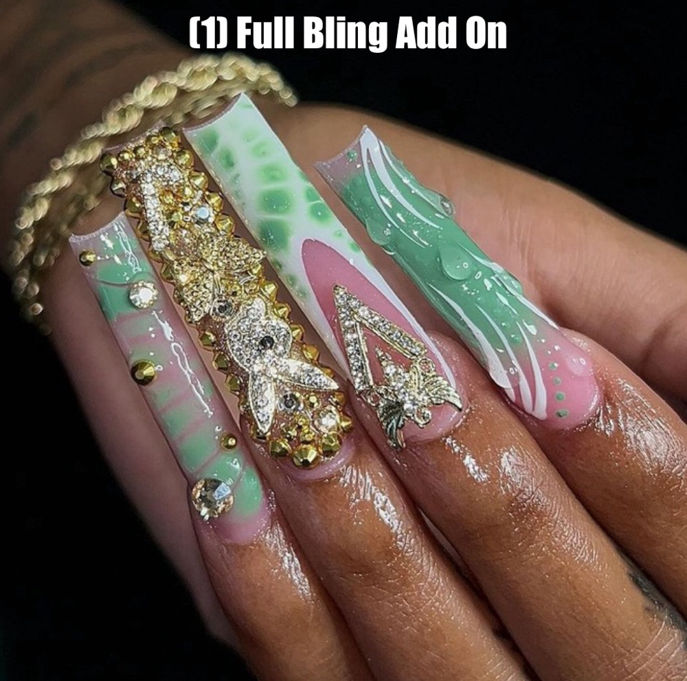 Add-On: Full Nail Bling