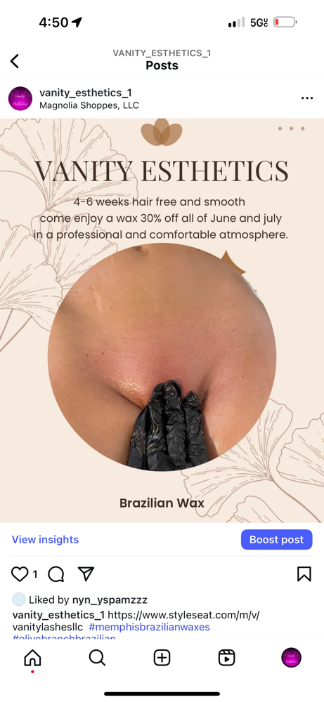 Brazilian Wax