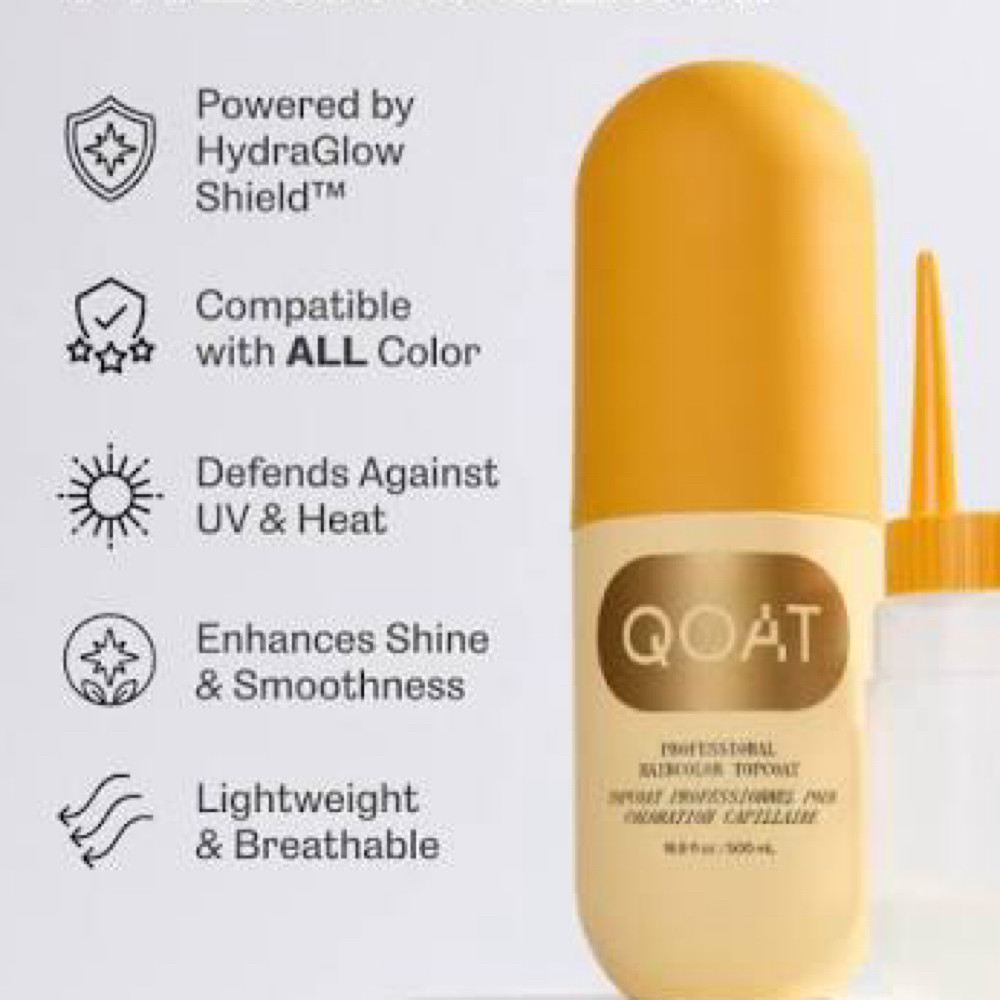 QOAT HAIR TOPCOAT at DC Beauty Bar in Park Ridge, IL