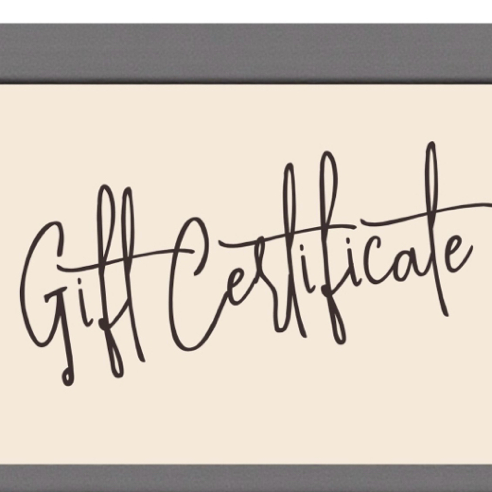 Gift Certificate at Angela  Colormodas in Roseville, CA