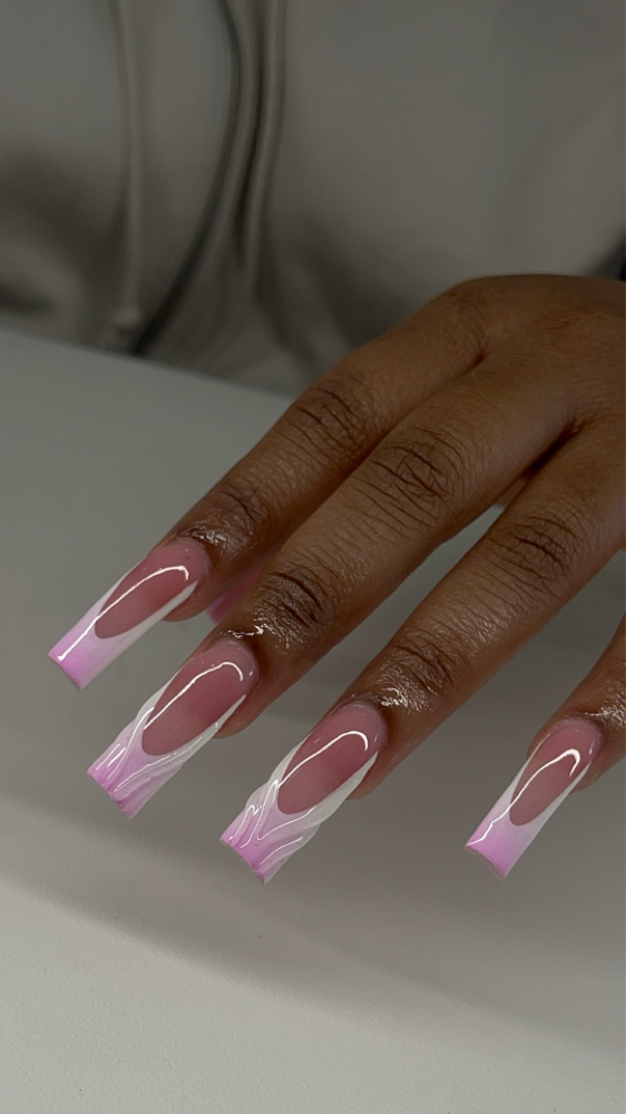 Acrylic Fullset Long-xxl Freestyle