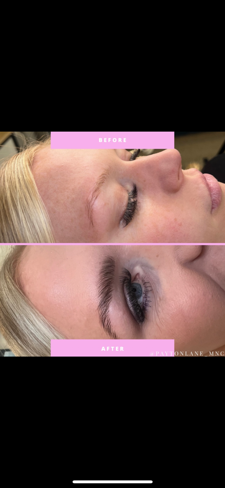 Brow Lamination at Merle Norman Wilson in wilson, NC