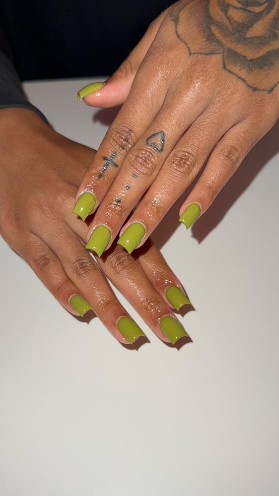 Short Full Set at Nailed by Morgan in Savannah, GA